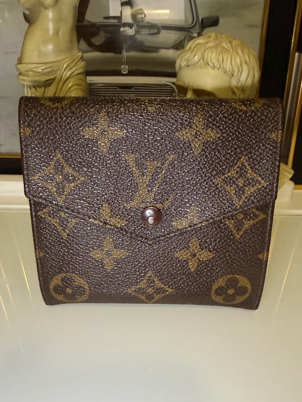 Authentic Louis Vuitton Monogram Canvas Trifold Wallet with COA ❤️🤎❤️